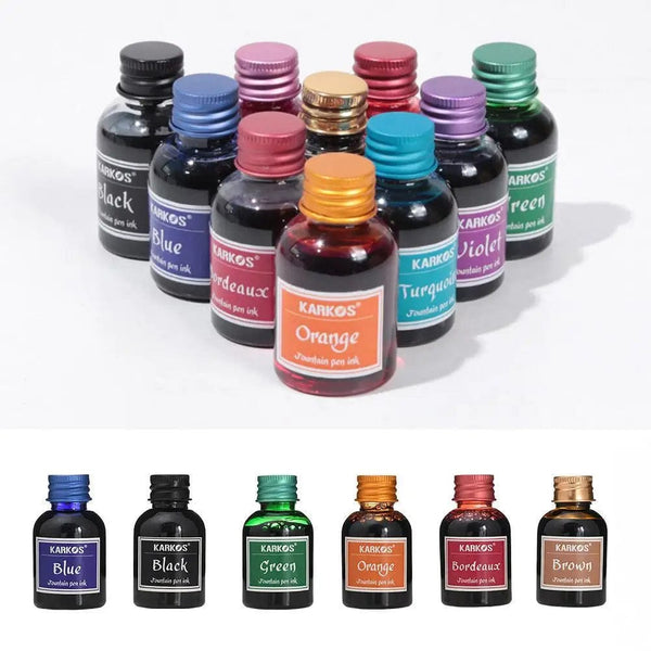 Planet Gates 1 Bottle Pure Colorful 30ml Fountain Pen Ink Universal Refill Ink Stationery School Brand New Product Peace And Happiness