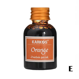 Planet Gates 1 Bottle Pure Colorful 30ml Fountain Pen Ink Universal Refill Ink Stationery School Brand New Product Peace And Happiness