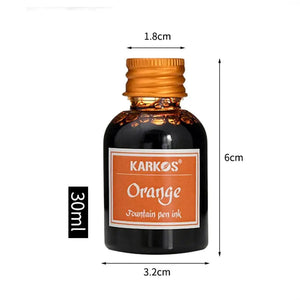 Planet Gates 1 Bottle Pure Colorful 30ml Fountain Pen Ink Universal Refill Ink Stationery School Brand New Product Peace And Happiness