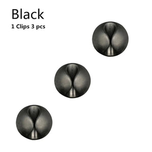 Planet Gates 1 Clips 1 pcs 1 Silicone USB Cable Organizer Cable Winder Desktop Tidy Management Clips Cable Holder for Mouse Headphone Wire Organizer