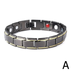 Planet Gates 1 / CN Stainless Steel Magnetic Bracelets for Arthritis Pain Relief Therapy Elastic Bangle Bracelet Jewelry Health Slimming Weight H9I4