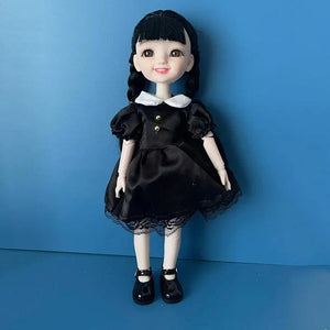 Planet Gates 1 Fashion 1/6 Bjd Doll Black Braid 30cm Doll Multiple Joint Mobility Girls Kids Doll Toy Gift