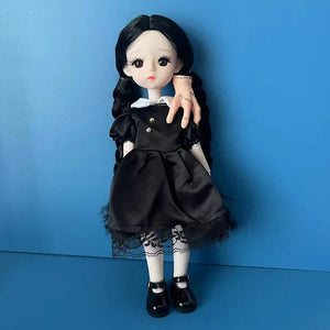 Planet Gates 1 Fashion 1/6 Bjd Doll Black Braid 30cm Doll Multiple Joint Mobility Girls Kids Doll Toy Gift