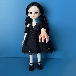 Planet Gates 1 Fashion 1/6 Bjd Doll Black Braid 30cm Doll Multiple Joint Mobility Girls Kids Doll Toy Gift