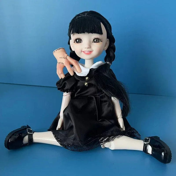 Planet Gates 1 Fashion 1/6 Bjd Doll Black Braid 30cm Doll Multiple Joint Mobility Girls Kids Doll Toy Gift