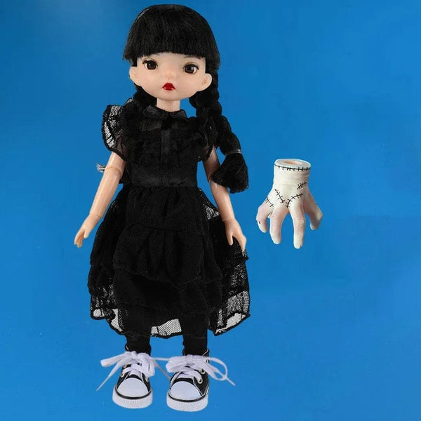 Planet Gates 1 Fashion 1/6 Bjd Doll Black Braid 30cm Doll Multiple Joint Mobility Girls Kids Doll Toy Gift