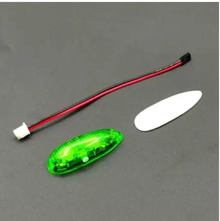 Planet Gates 1 Green led / CHINA Rechargeable ZMR Wireless Navigation Light 1S  4 modes LED lights for RC Airplane Hobby Plane Drone Car Boat Toy Part