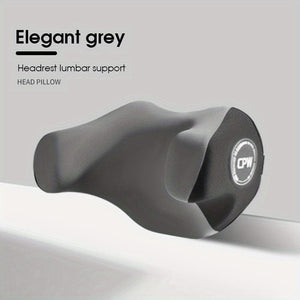 Planet Gates 1 Grey Headrest 1pc High-grade car headrest four seasons general car memory cotton pillow car neck pillow car general automotive supplies accessories