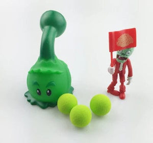 Planet Gates 1 hot Plants vs Zombies Peashooter PVC Action anime Figure Model pvz Toy Gifts Toys For Children High Quality launch plants