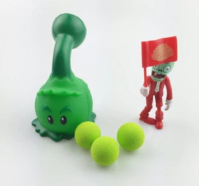Planet Gates 1 hot Plants vs Zombies Peashooter PVC Action anime Figure Model pvz Toy Gifts Toys For Children High Quality launch plants