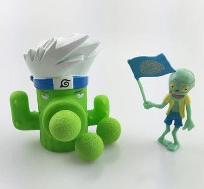 Planet Gates 1 hot Plants vs Zombies Peashooter PVC Action anime Figure Model pvz Toy Gifts Toys For Children High Quality launch plants