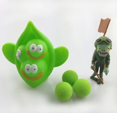 Planet Gates 1 hot Plants vs Zombies Peashooter PVC Action anime Figure Model pvz Toy Gifts Toys For Children High Quality launch plants