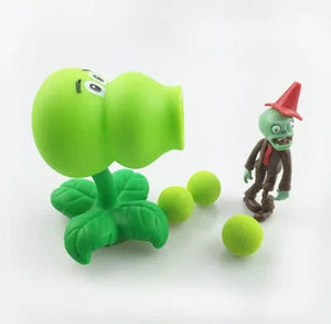 Planet Gates 1 hot Plants vs Zombies Peashooter PVC Action anime Figure Model pvz Toy Gifts Toys For Children High Quality launch plants
