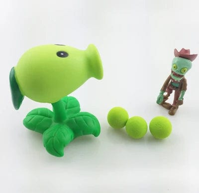 Planet Gates 1 hot Plants vs Zombies Peashooter PVC Action anime Figure Model pvz Toy Gifts Toys For Children High Quality launch plants