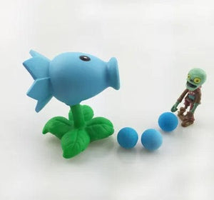 Planet Gates 1 hot Plants vs Zombies Peashooter PVC Action anime Figure Model pvz Toy Gifts Toys For Children High Quality launch plants