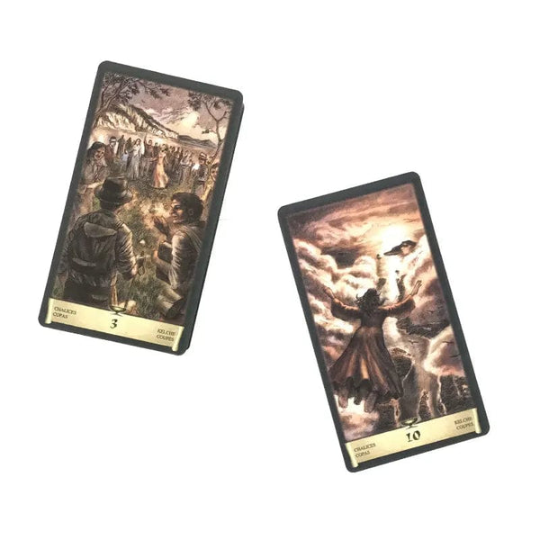 Planet Gates 1 Hot sale Dark Grimoire Tarot Oracle Card Fate Divination Prophecy Card Family Party Game Tarot 78 Card Deck PDF Guide