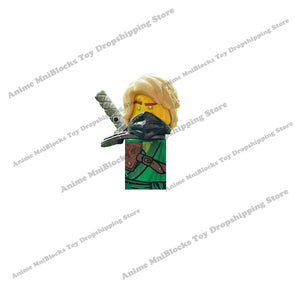Planet Gates 1 Kai Jay Cole Nya Shinobi Morro's Kid Anime Figs Bricks Dolls Lloyd Action Toy Figura Building Blocks Model Assembling Toys Doll