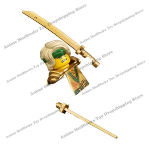 Planet Gates 1 Kai Jay Cole Nya Shinobi Morro's Kid Anime Figs Bricks Dolls Lloyd Action Toy Figura Building Blocks Model Assembling Toys Doll