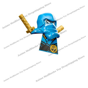 Planet Gates 1 Kai Jay Cole Nya Shinobi Morro's Kid Anime Figs Bricks Dolls Lloyd Action Toy Figura Building Blocks Model Assembling Toys Doll