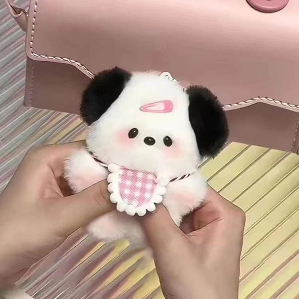 Planet Gates 1 Kawaii Plush Puppy Doll Toys Keychian Cartoon Bag Pendant Charms Car Keyring For Women Girls Birthday Gifts