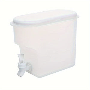 Planet Gates 1 Kettle 1pc, Refrigerator Cold Kettle, Summer Cooling Large Capacity Fruit Tea Kettle, Household High Temperature Resistant Drink Bucket, With Faucet Ice Water Juice Bucket, Kitchen Supplies, Bar Supplies