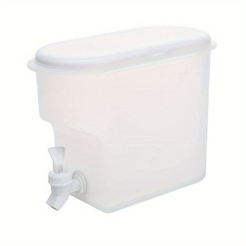 Planet Gates 1 Kettle 1pc, Refrigerator Cold Kettle, Summer Cooling Large Capacity Fruit Tea Kettle, Household High Temperature Resistant Drink Bucket, With Faucet Ice Water Juice Bucket, Kitchen Supplies, Bar Supplies