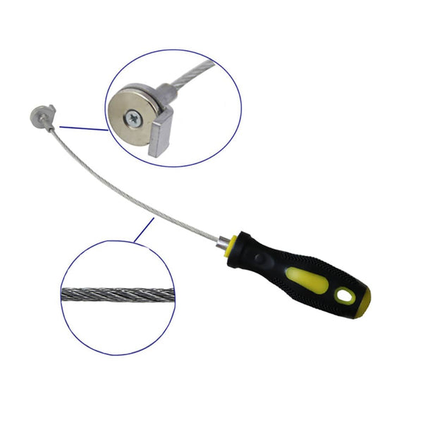 Planet Gates 1 kit Oil Drain Plug Removal Tool Strong Magnetic Oil Plug Remover Wrench Anti Scald Auto Car Maintenance Tool
