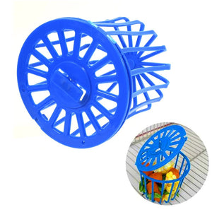 Planet Gates 1 Legendog 1pc Creative Multi-Purpose Cage Hanging Toys Bird Fruit Vegetable Feeder Basket Parrot Window Bird Feeder