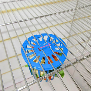 Planet Gates 1 Legendog 1pc Creative Multi-Purpose Cage Hanging Toys Bird Fruit Vegetable Feeder Basket Parrot Window Bird Feeder