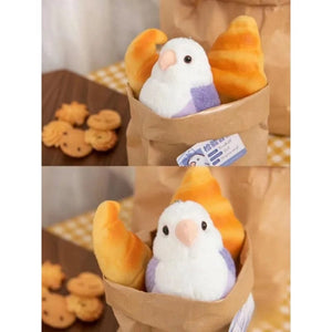 Planet Gates 1 Lovebird Parrot High Fidelity Peony Parrot Plushie Budgerigar Budgie Plush Toys Lifelike Animals Simulation Stuffed Doll Toy
