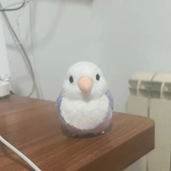 Planet Gates 1 Lovebird Parrot High Fidelity Peony Parrot Plushie Budgerigar Budgie Plush Toys Lifelike Animals Simulation Stuffed Doll Toy