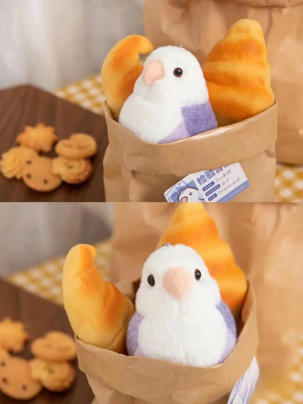 Planet Gates 1 Lovebird Parrot High Fidelity Peony Parrot Plushie Budgerigar Budgie Plush Toys Lifelike Animals Simulation Stuffed Doll Toy