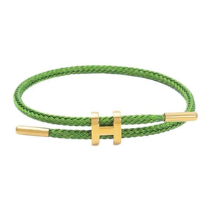 Planet Gates 1 Multicolor Bracelet Fashion No Fade Waterproof Wire Rope Stainless Steel DIY Handwoven Bracelet Couple