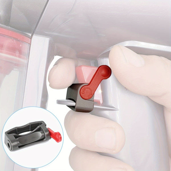 Planet Gates 1 Pack 1pc, Power Button On/Off Control Clamp Compatible With Dyson Absolute/Motorhead V6 V8 V7 V10 V11 V15 Series Vacuum Cleaner, Dyson Trigger Lock, Free Your Gripping Fingers