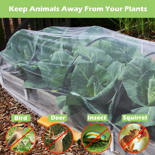 Planet Gates 1 Pack, Garden Netting Ultra Fine Mesh Netting For Pest Barrier Bird Netting Mosquito Net Row Cover Raised Bed To Protect Your Patio Vegetables Plants Fruits And Flowers