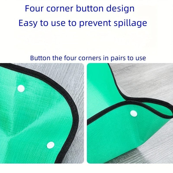 Planet Gates 1 Pack, Gardening Floor Mat, Waterproof Thickened Soil Changing Mat, Planting Flower Succulent Tool, Flower Changing Pot Mat, Garden Tools Supplies