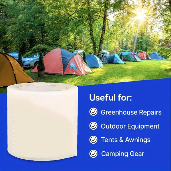 Planet Gates 1 Pack, Greenhouse Repair Tape, Greenhouse Tape Clear Greenhouse Film Repair Tape, Waterproof And UV Resistant Plastic Sheeting Tapes For Greenhouse