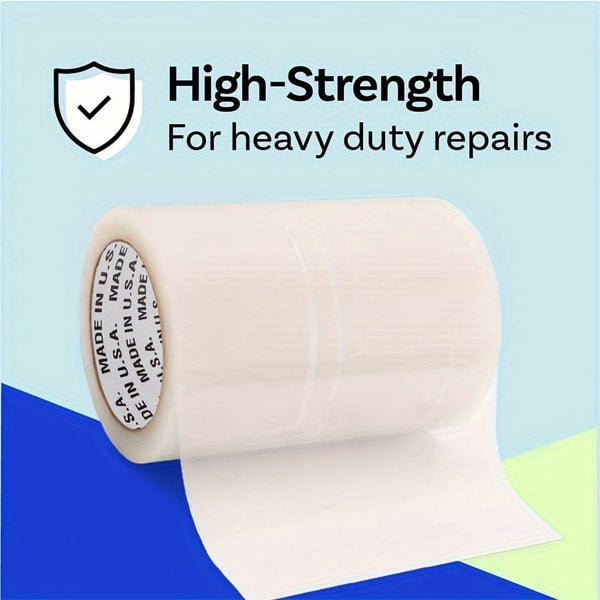 Planet Gates 1 Pack, Greenhouse Repair Tape, Greenhouse Tape Clear Greenhouse Film Repair Tape, Waterproof And UV Resistant Plastic Sheeting Tapes For Greenhouse