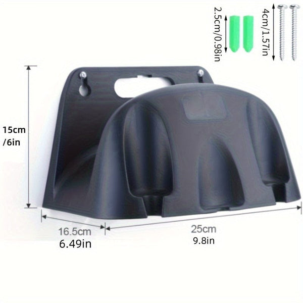 Planet Gates 1 Pack, Hose Holder Heavy Duty Hanger Wall Mount, Hook For Garden Hose/ Expandable/ Hose Reel/ Water/ Pocket/ Flexable/ Magic Hose