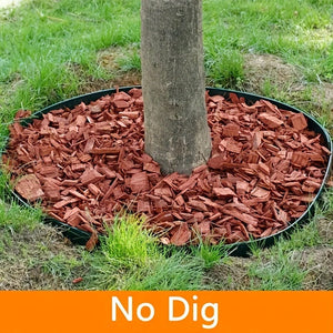 Planet Gates 1 Pack No Dig Landscape Edging, Flower Bed Edging Lawn Edging Garden Edging Border No Dig, Landscaping Border Rubber Edging Wild Flower Garden Border Yard Edging Borders 10.0meter (Send 30 Nails)