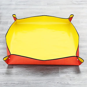 Planet Gates 1 Pack, PE Plant Repotting Mat Waterproof Transplanting Mat Indoor Succulent Potting Mat Portable Gardening Mat