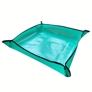 Planet Gates 1 Pack, Potting Mat, Repotting Mat, Replanting Mat, Plant Repotting Mat Waterproof Transplanting Mat Indoor Succulent Potting Mat Portable Gardening Soil Changing And Watering Mat Square And Foldable