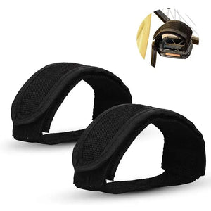 Planet Gates 1 Pair 1 Pair Bicycle Pedal Straps Nylon Toe Clip Foot Strap Belt Adhesive Bicycle Pedals Fixed Gear Road Bike Parts MTB Accessories