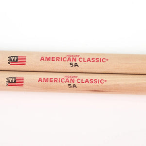 Planet Gates 1 Pair 5A/7A Drumsticks Mallets Jazz Drum Sticks Percussion Consistent Weight and Pitch American Hickory Classic Drum Sticks