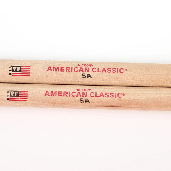 Planet Gates 1 Pair 5A/7A Drumsticks Mallets Jazz Drum Sticks Percussion Consistent Weight and Pitch American Hickory Classic Drum Sticks