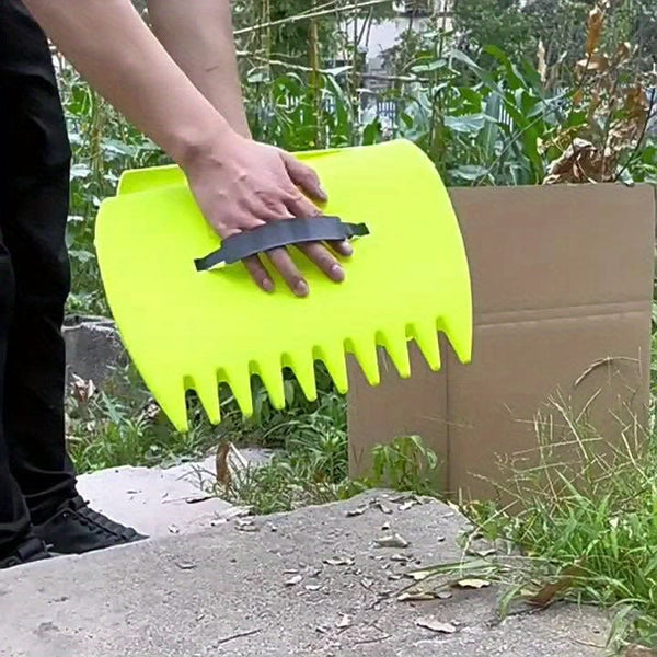 Planet Gates 1 Pair Portable Rubbish Collect Leaf Scoop With Claws Hand Rakes Garden Tool Trimming Grabber Grass Cleaning Pick Up, Yard Lawn Supplies