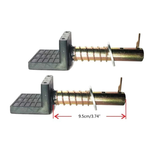 Planet Gates 1 Pair Wheel Support Frame Stand Motorcycle Swing Arm Lift TripodHooks U-style/L-style Hook Fork Swingram Spool Slider