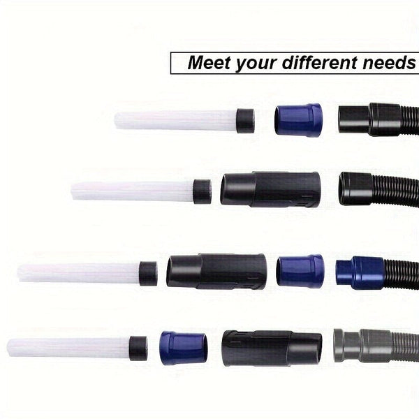Planet Gates 1 Pc 1Pc Universal Vacuum Attachment Dust Cleaner - Small Suction Brush Tubes Remover Tool For Home And Car Cleaning - Flexible And Easy To Use With Multiple Attachments