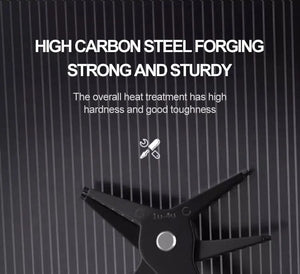 Planet Gates 1 pc 2 in 1 Snap Ring Pliers For Internal External Card Retaining Pincer Multifunctional Professional Hand Tool Hardware Repair Tool