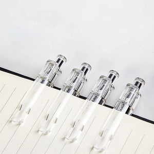 Planet Gates 1 PC / black Deli 1 PC Gel Pen 0.5mm Press Black Ink Soft Grip Office School Stationery A575